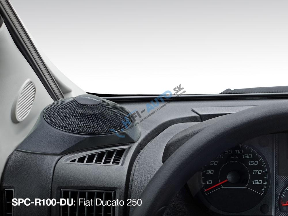 Reproduktory Alpine SPC-R100-DU pre obytné vozidlá