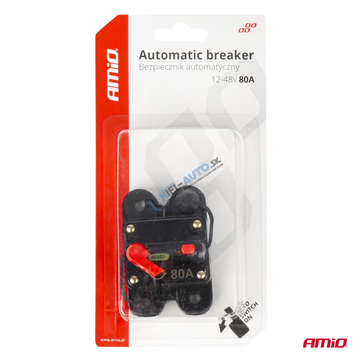 Automatická autopoistka 12-48V 80A