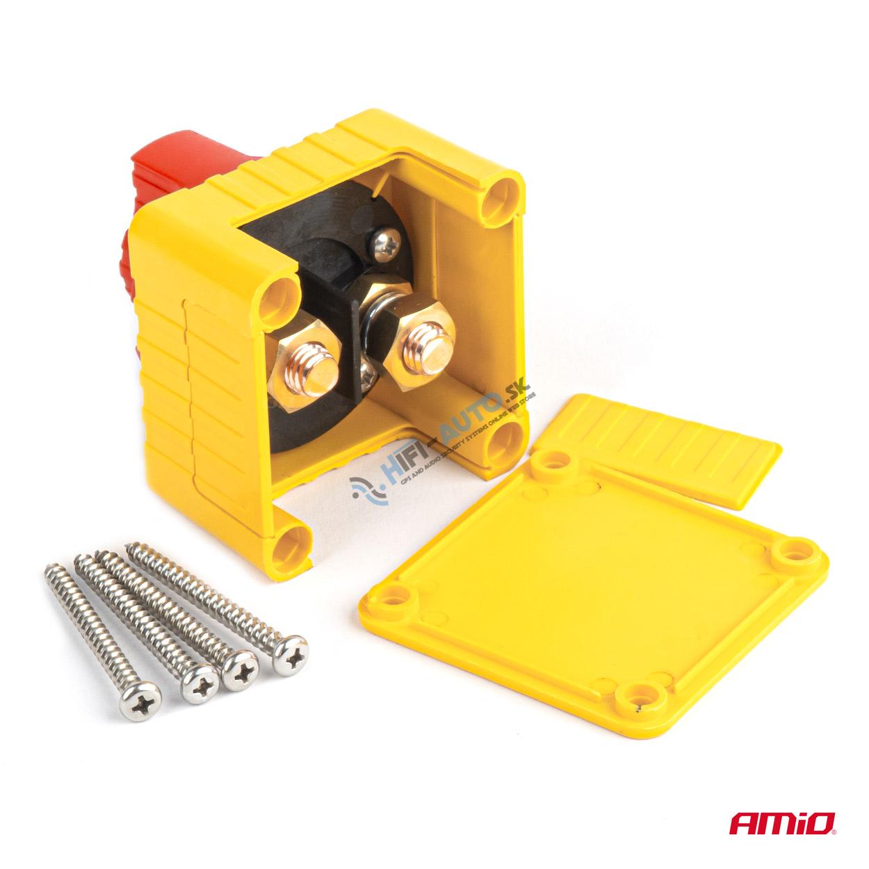 Hlavný vypínač autobatérie hebel 12-48V max.300A