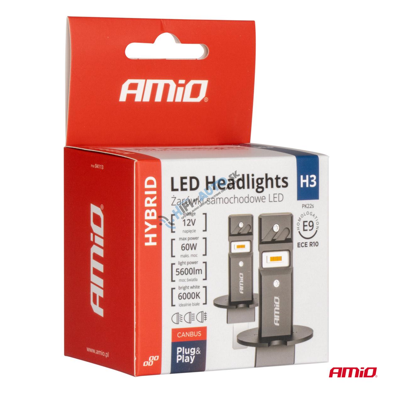 LED prestavbová sada Hybrid séria H3 6000K Canbus 60W
