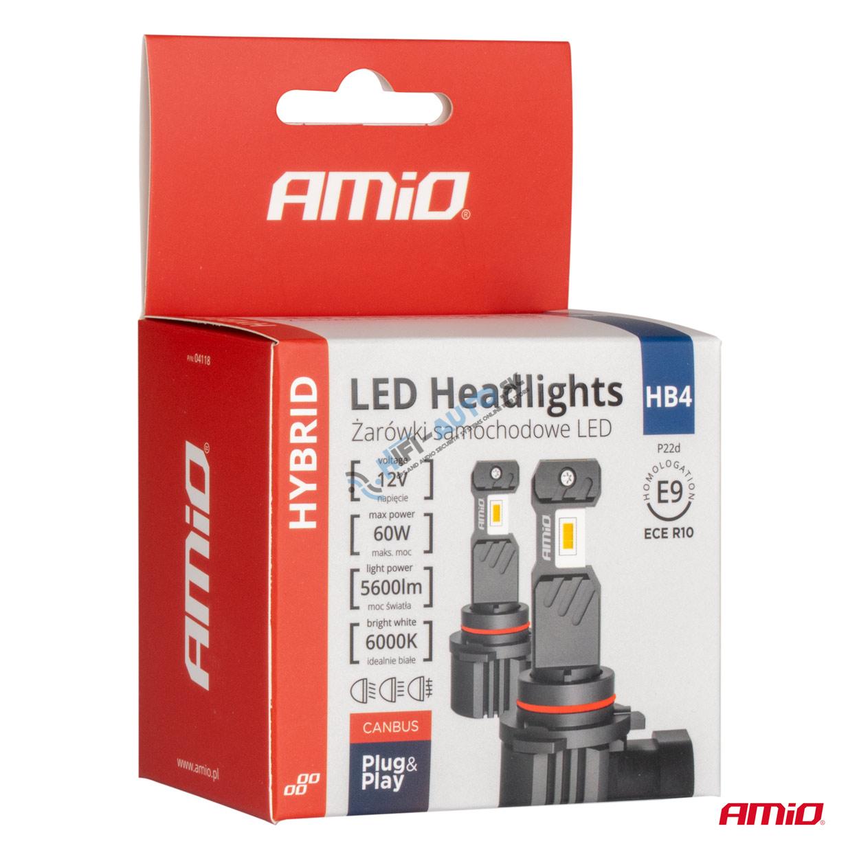 LED prestavbová sada Hybrid séria HB4 9006 6000K Canbus 60W