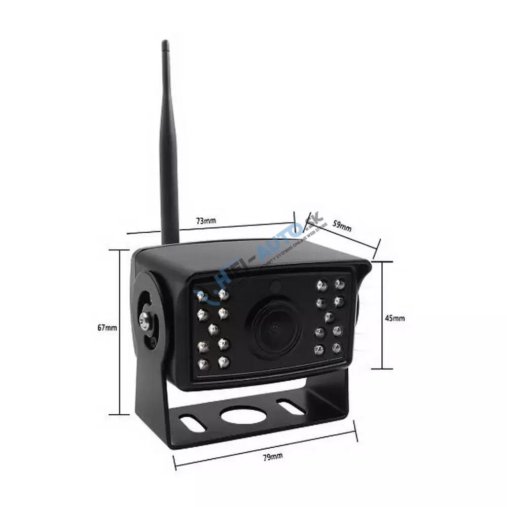 Prídavná bezdrôtová Wi-Fi kamera 12V / 24V - 540 TVR / 18x IR LED / 125° / IP67 / iOS / Android