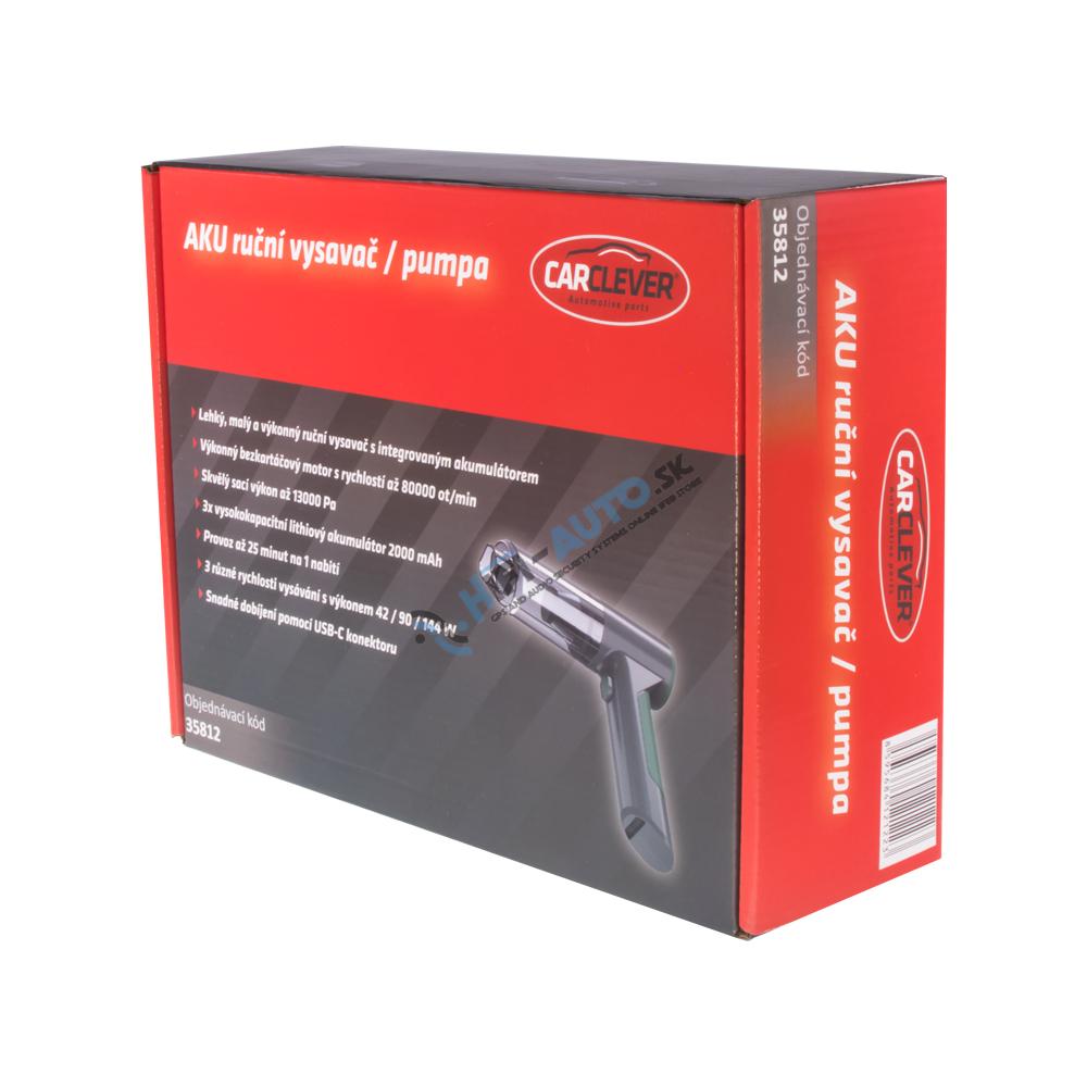 AKU ručný vysávač / pumpa