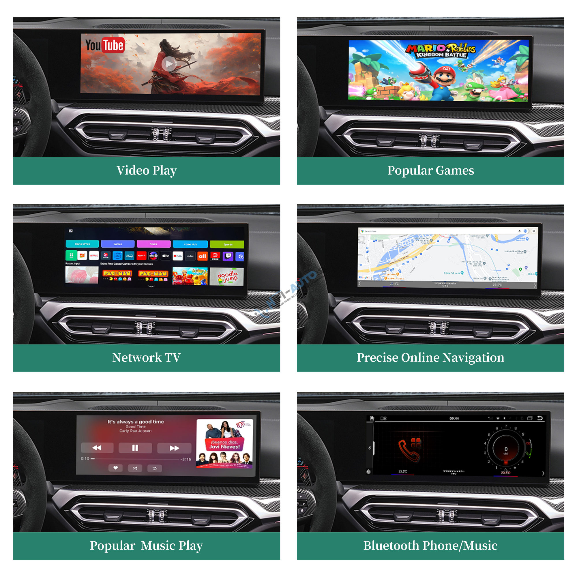 Android Auto + CarPlay + Android pre BMW ID8