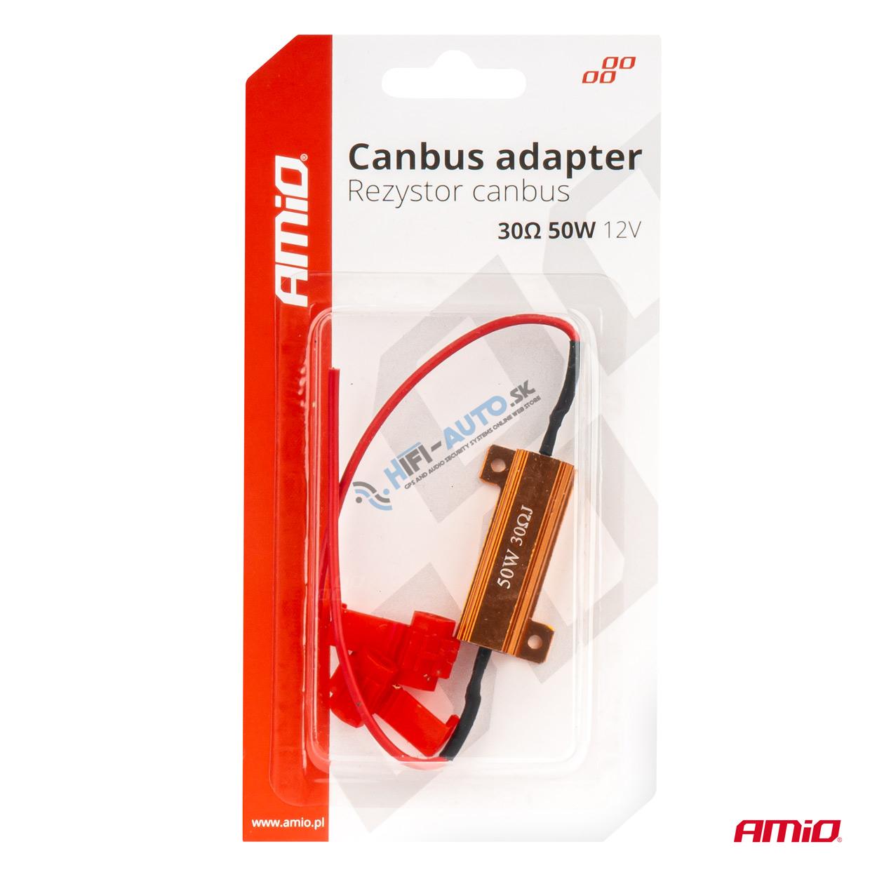 Rezistor pre LED žiarovky CANBUS 30Ω 50W