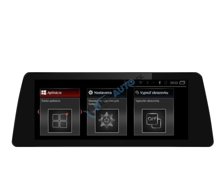 ANDROID 15 12,3" BMW 6 autorádio