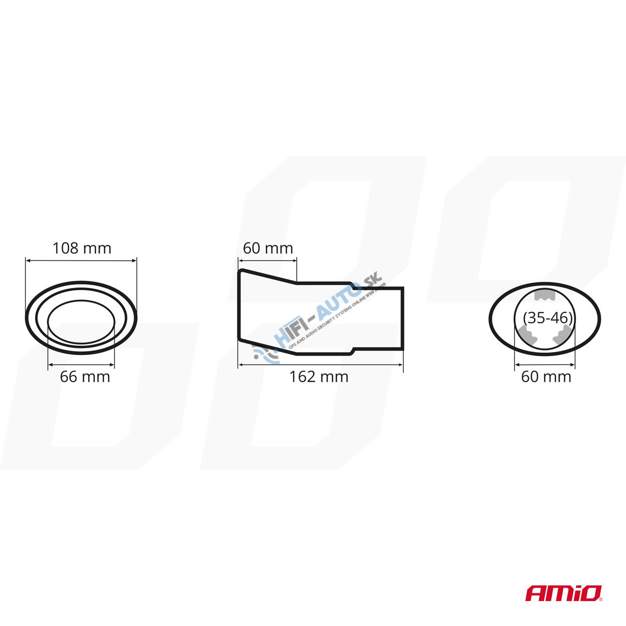 Koncovka výfuku MT 005