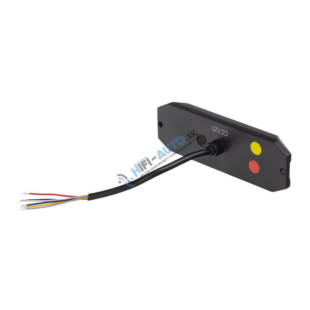 PROFI výstražné/zadné LED svetlo, oranžové + červené, 12-24V, ECE R65