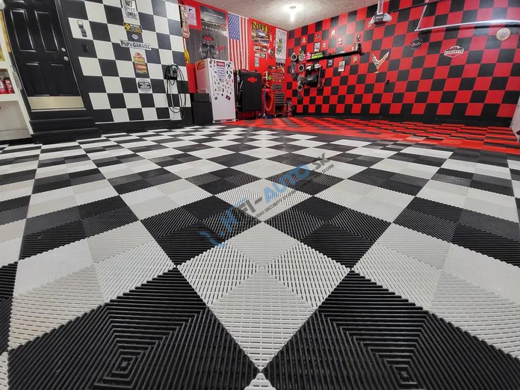 Modulárna PVC podlaha 610g - svetlosivá