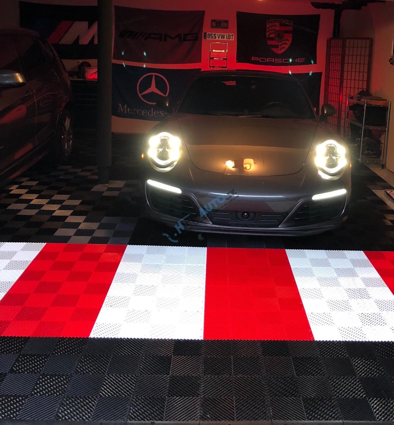 Modulárna PVC podlaha 610g - biela