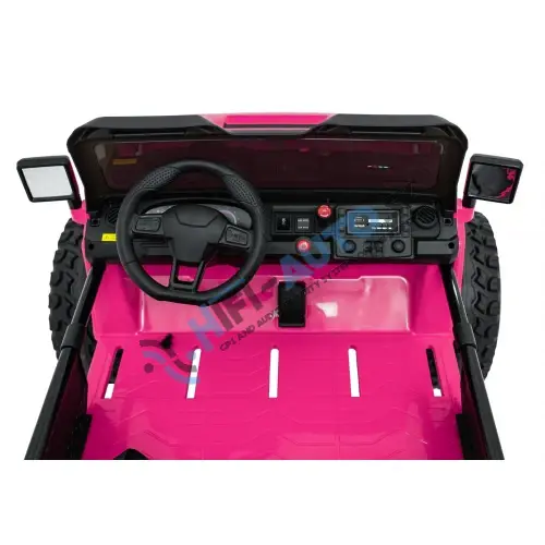 Extrémne športové vozidlo 4x4, ružová