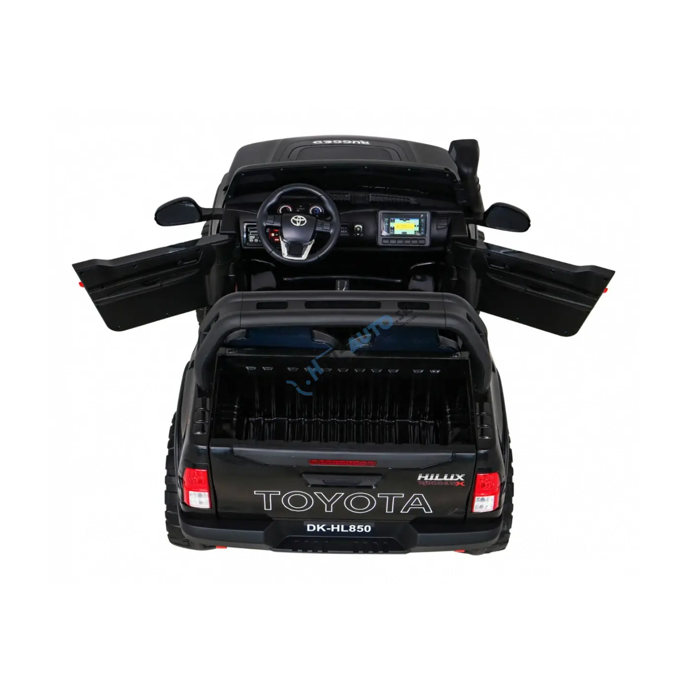 Pickup Toyota Hilux čierny