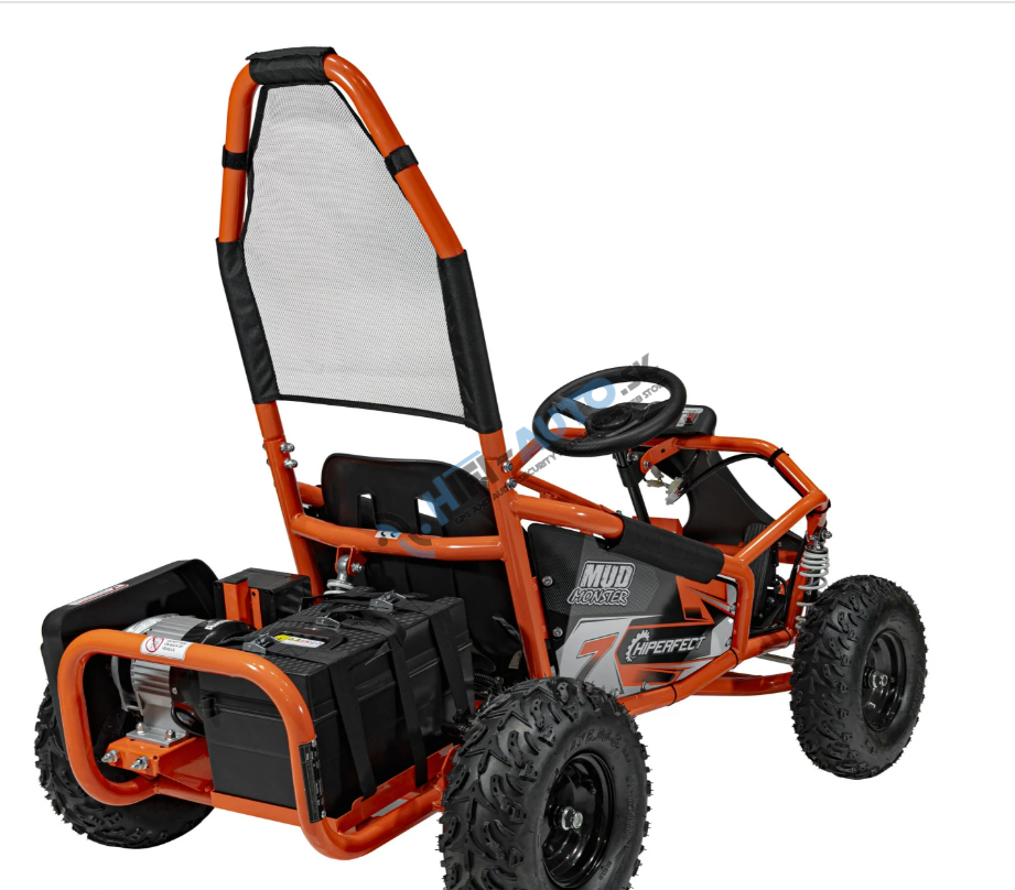 Elektrická bugina oranžová