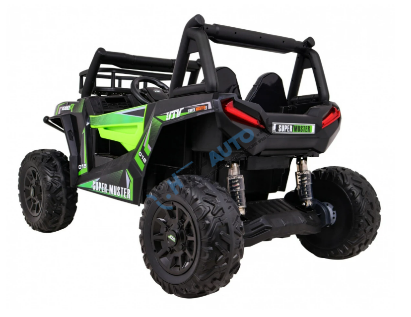 Elektrické autíčko Buggy UTV zelené