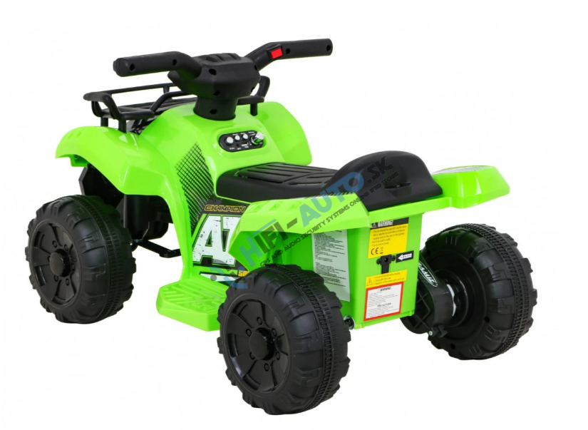 Detská elektrická štvorkolka Storm zelená