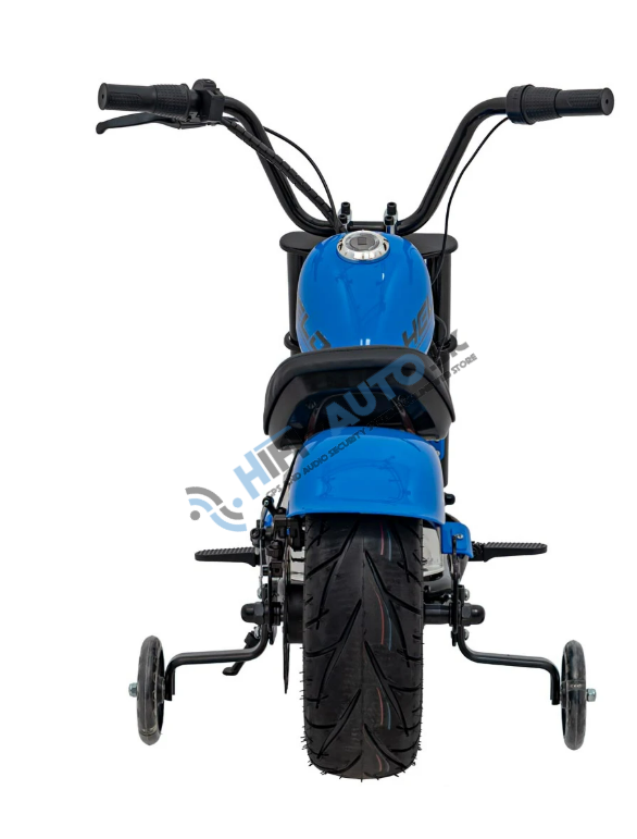 Elektrická motorka Chopper Warrior – modrá