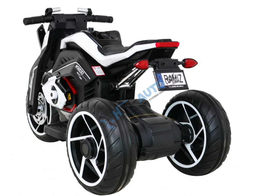 Detská elektrická motorka Future biela