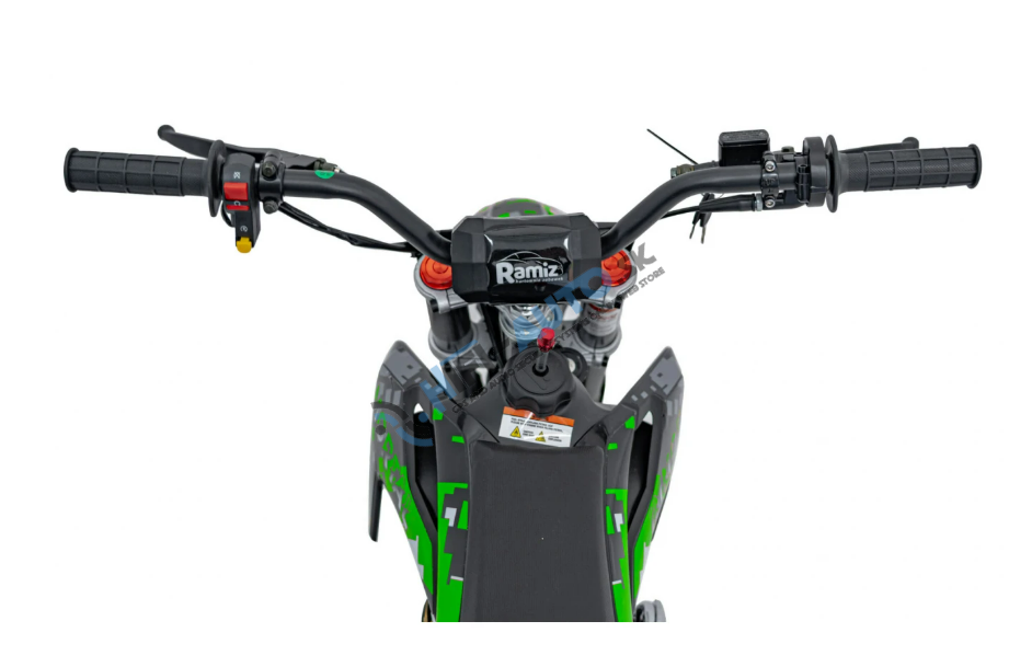 Detská benzínová motorka 110CM IMMORTAL – zelená