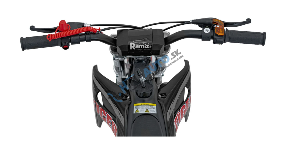 Benzínová motorka 49CC TIGER, čierna farba