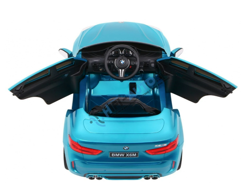 Elektrické autíčko BMW X6 - lakované – modré