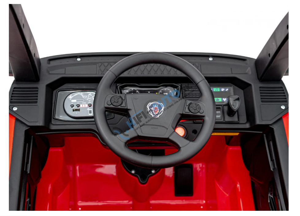 Elektrické autíčko Kamión SCANIA R-Serie – červené
