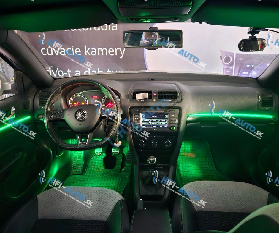 Ambientné osvetlenie Škoda Octavia 2