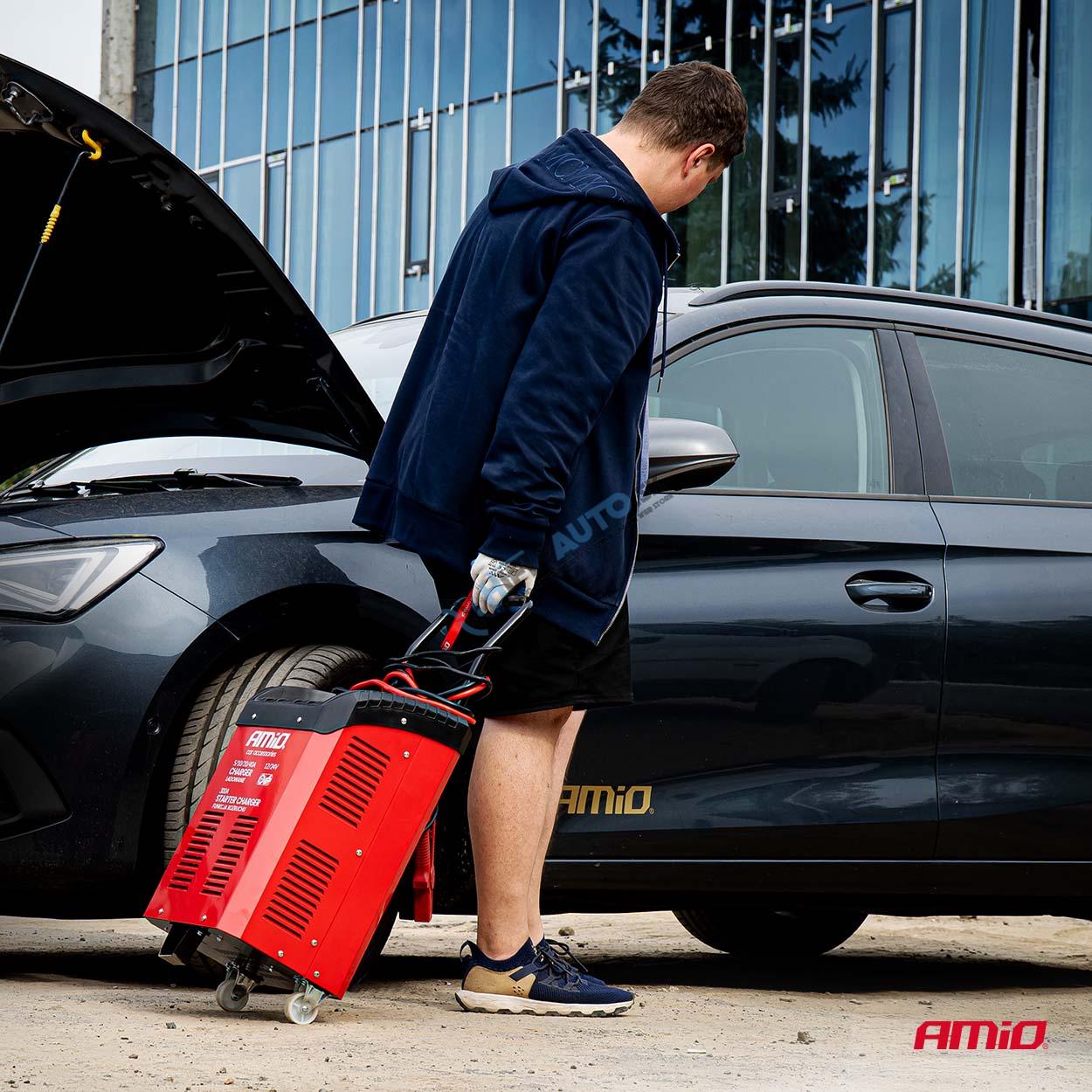 Autonabíjačka s funkciou štartovania max. 40A 12/24V Štartovanie 300A