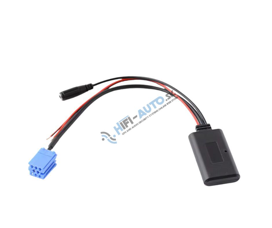 Bluetooth adaptér s mikrofónom AUX/MP3 pre VW, Audi, Škoda, Seat – 8-pin CD menič