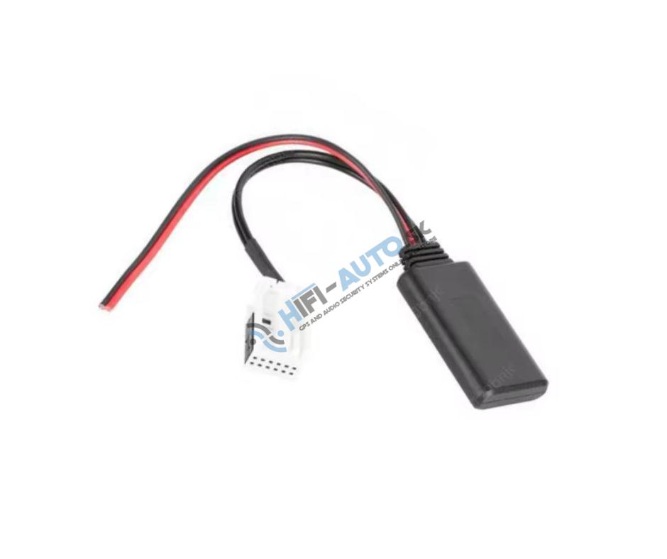Bluetooth adaptér s mikrofónom AUX/MP3 pre VW, Audi, Škoda, Seat – 12-pin CD menič