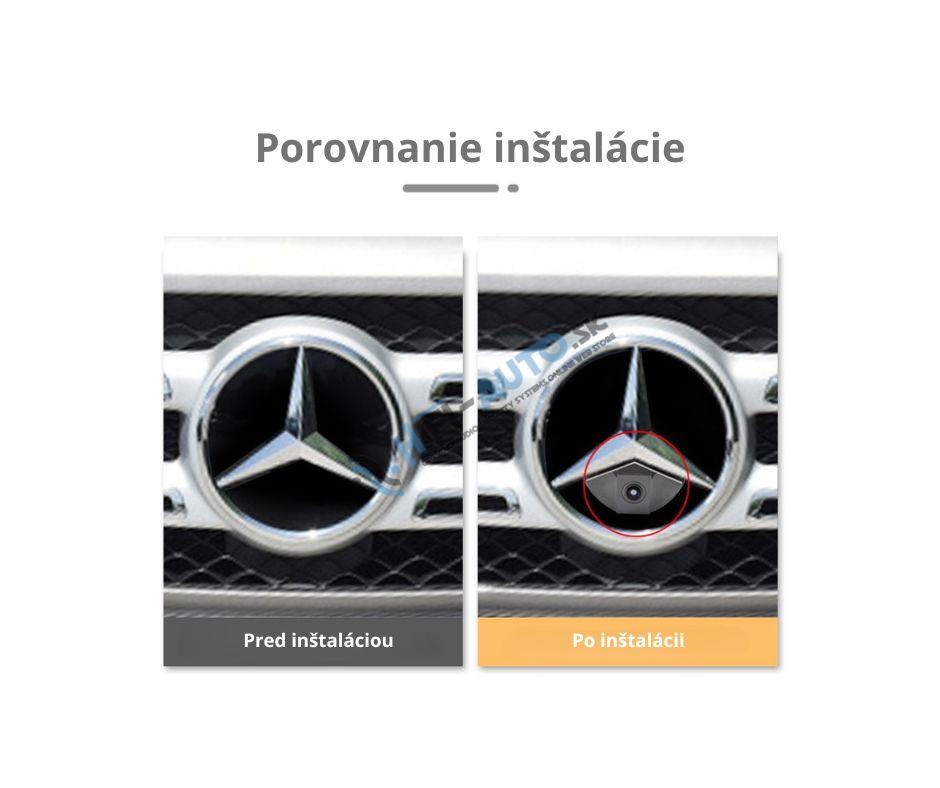 Predná kamera vonkajšia pre vozidlá Mercedes