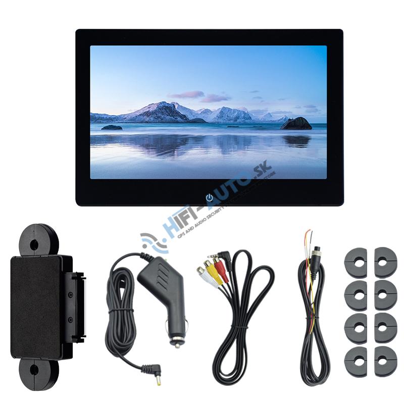ANDROID 10,1” 4k monitor na opierku WIFI, USB, BT, ambientné osvetlenie