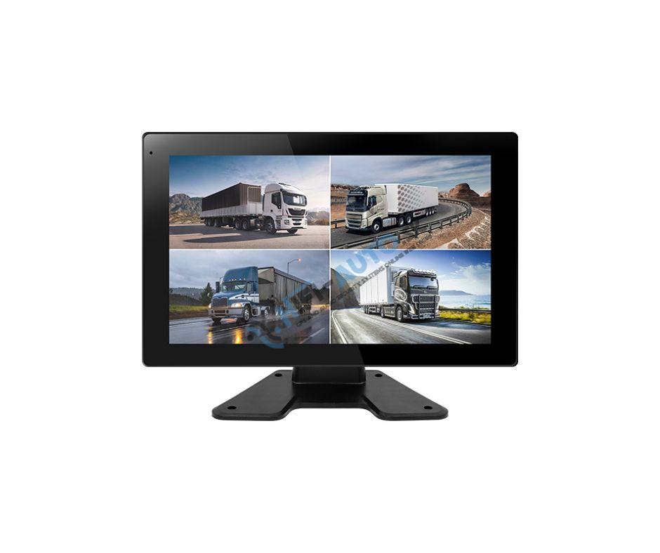 7" monitorovací nahrávací systém s 4 AHD kamerami – káblové pripojenie