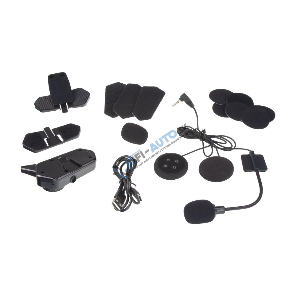 Bluetooth HF sada do helmy univerzálna