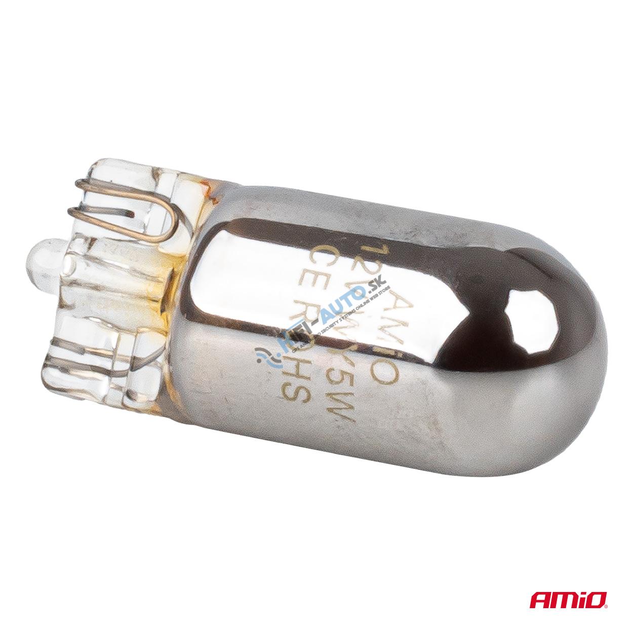 Halogénové žiarovky WY5W 12V5W LumiTec chróm 2 ks