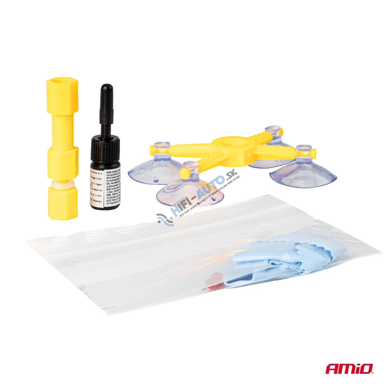 Súprava na opravu prasklín na čelnom skle