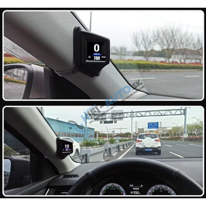 Palubný DISPLEJ 1,88" LCD, OBDII, GPS merač rýchlosti