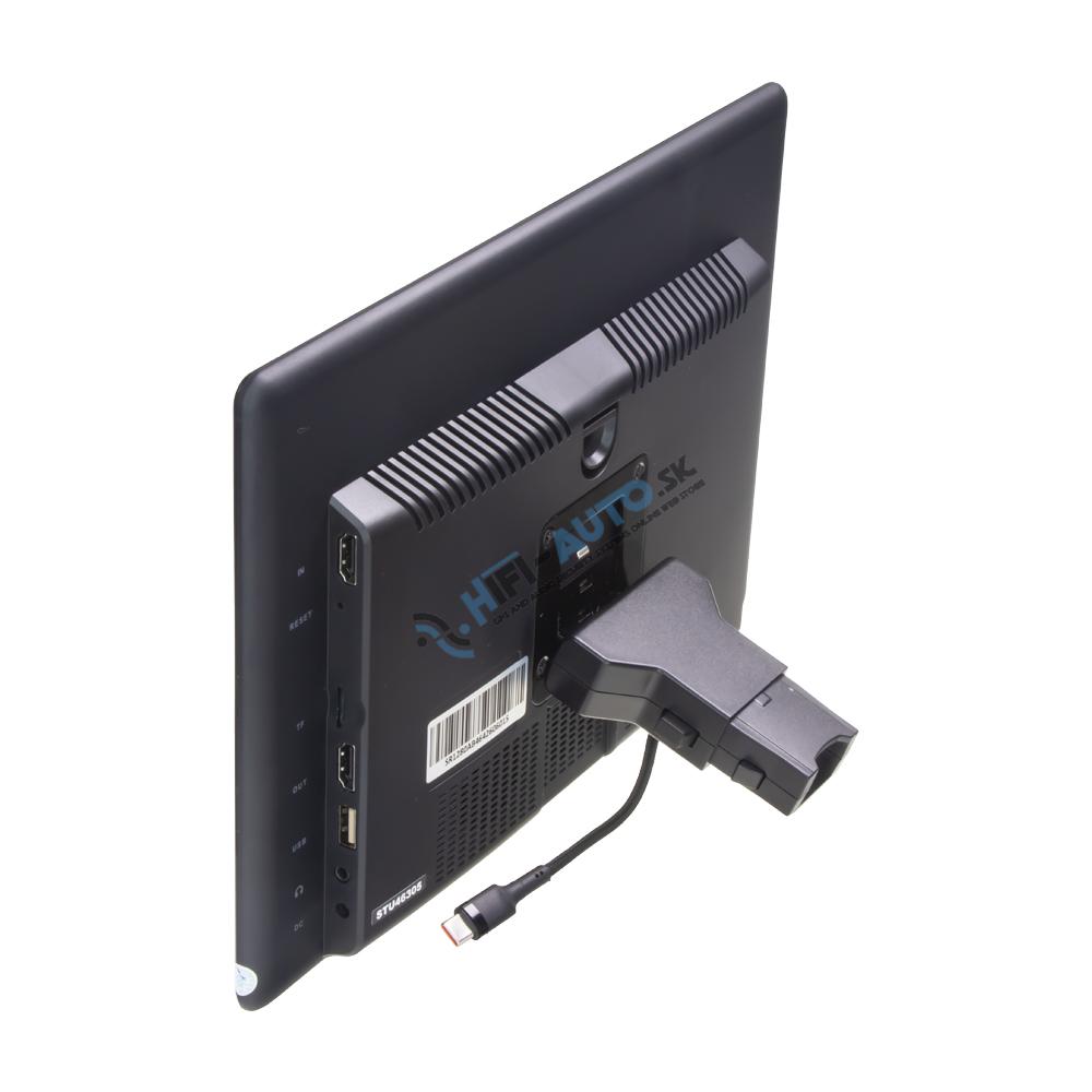 LCD monitor 12,4" OS Android/USB/SD/HDMI in/out/Bluetooth s držiakom pre BMW X5/X6/X7