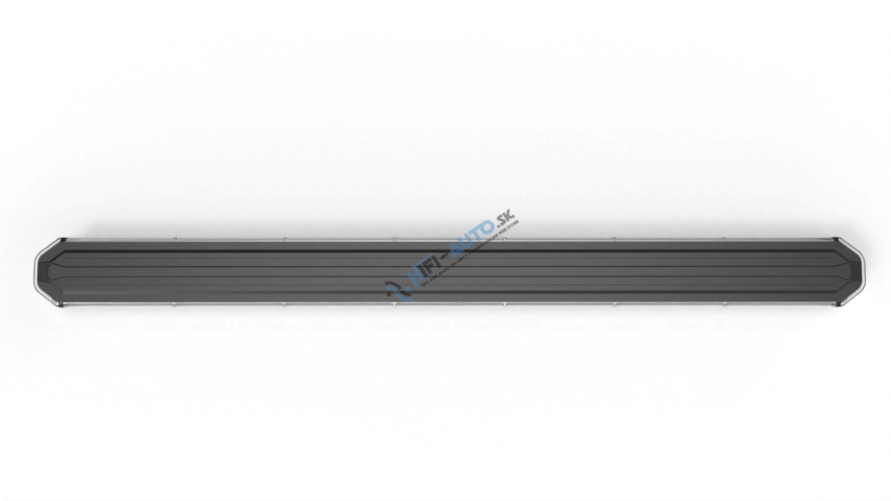 SLIM LED rampa 1133mm, oranžová, 12-24V, 306 x LED, 68W, ECE R65