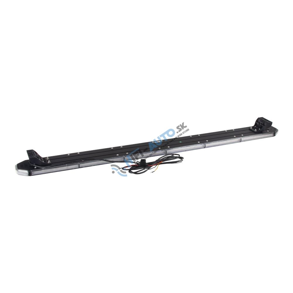SLIM LED rampa 1336mm, oranžová, 12-24V, 360 x LED, 76W, ECE R65