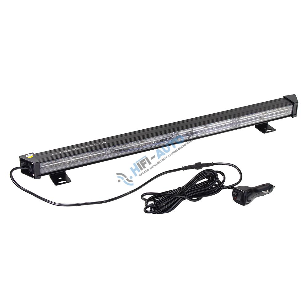 LED alej vodeodolná (IP67) 12-24V, 36x LED 1W, oranžová 628mm, ECE R65