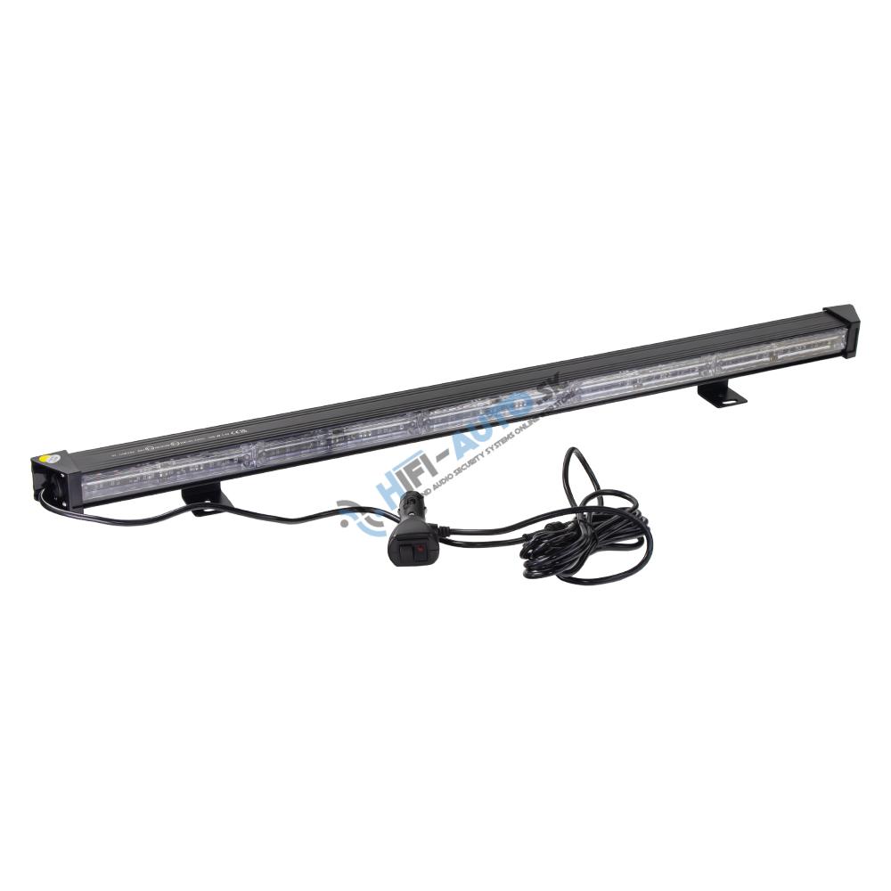 LED alej vodeodolná (IP67) 12-24V, 45x LED 1W, oranžová 772mm, ECE R65