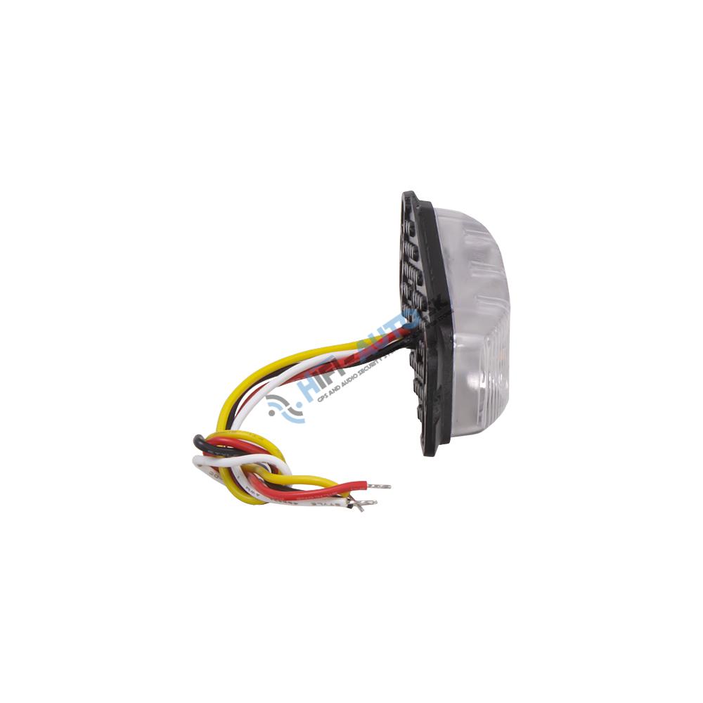 PROFI SLIM výstražné LED svetlo vonkajšie, oranžové, 12-24V, ECE R65