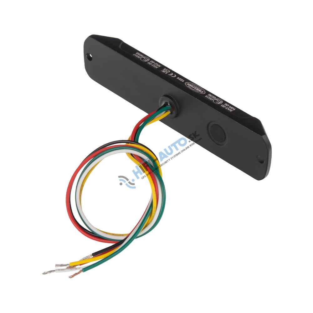 PROFI výstražné LED svetlo vonkajšie, červené, 12-24V, ECE R65