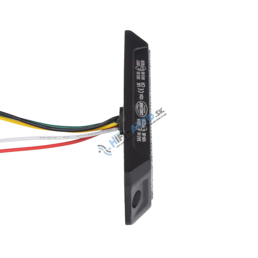 PROFI výstražné LED svetlo vonkajšie, červeno-modré, 12-24V, ECE R65