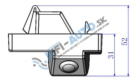 Cúvacia kamera TOYOTA LAND CRUISER