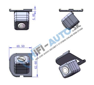 Cúvacia kamera FORD FOCUS 2012 - verzia 1.