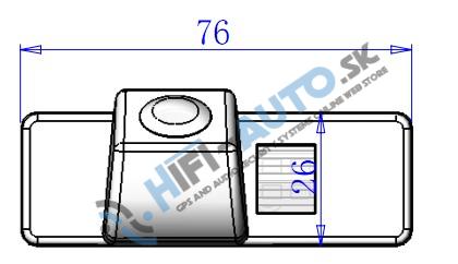 Cúvacia kamera Nissan, Citroen, Peugeot