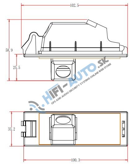 Cúvacia kamera Hyundai ix35