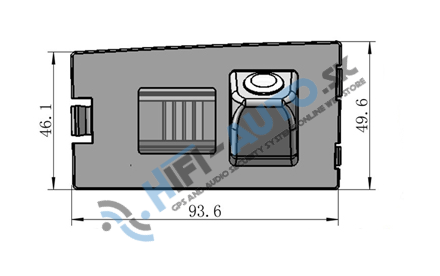 Cúvacia kamera JEEP