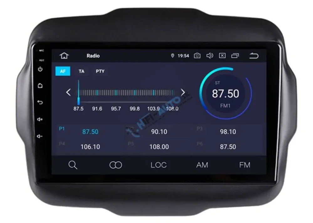 ANDROID 14 Jeep Renegade autorádio